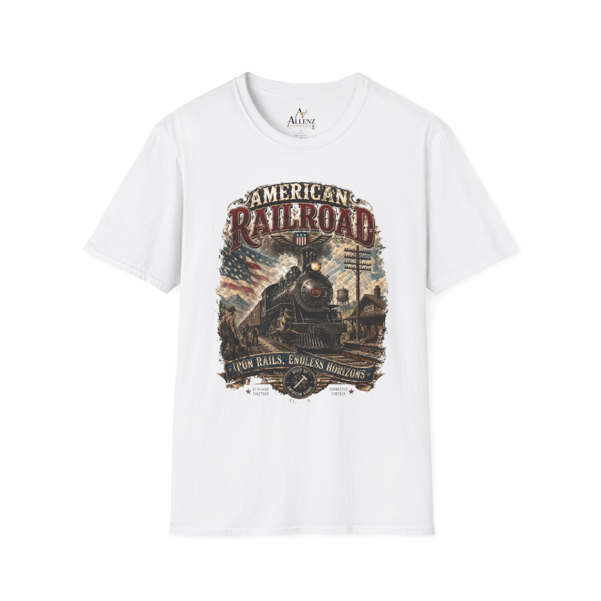 American Railroad Unisex Softstyle T-Shirt