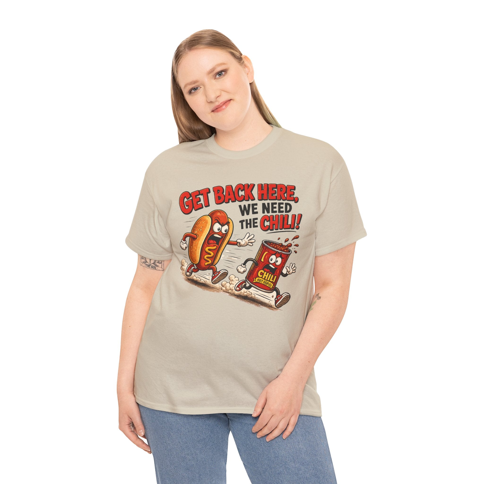 We need the Chili  Unisex Heavy Cotton Tee