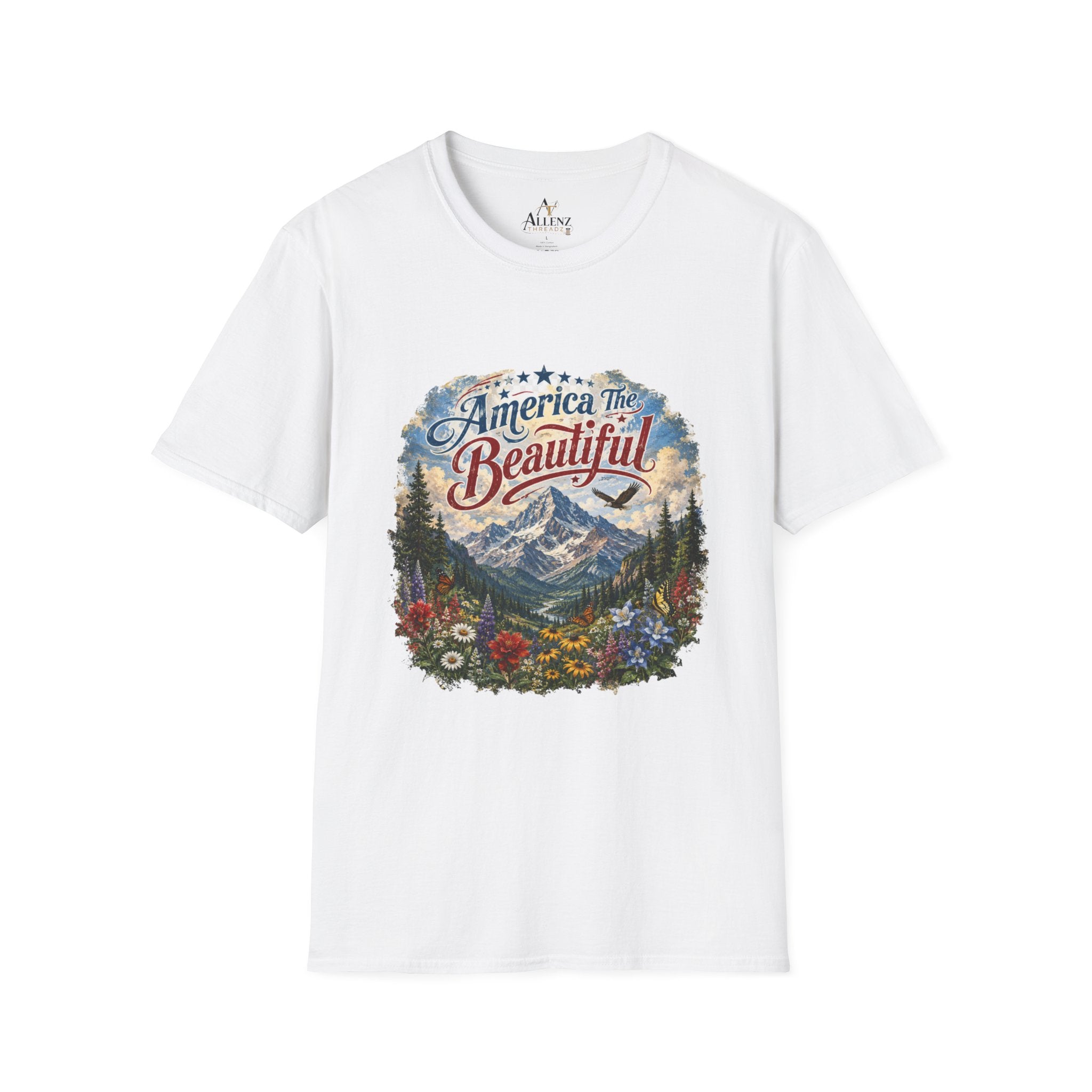 America the Beautiful Unisex Softstyle T-Shirt