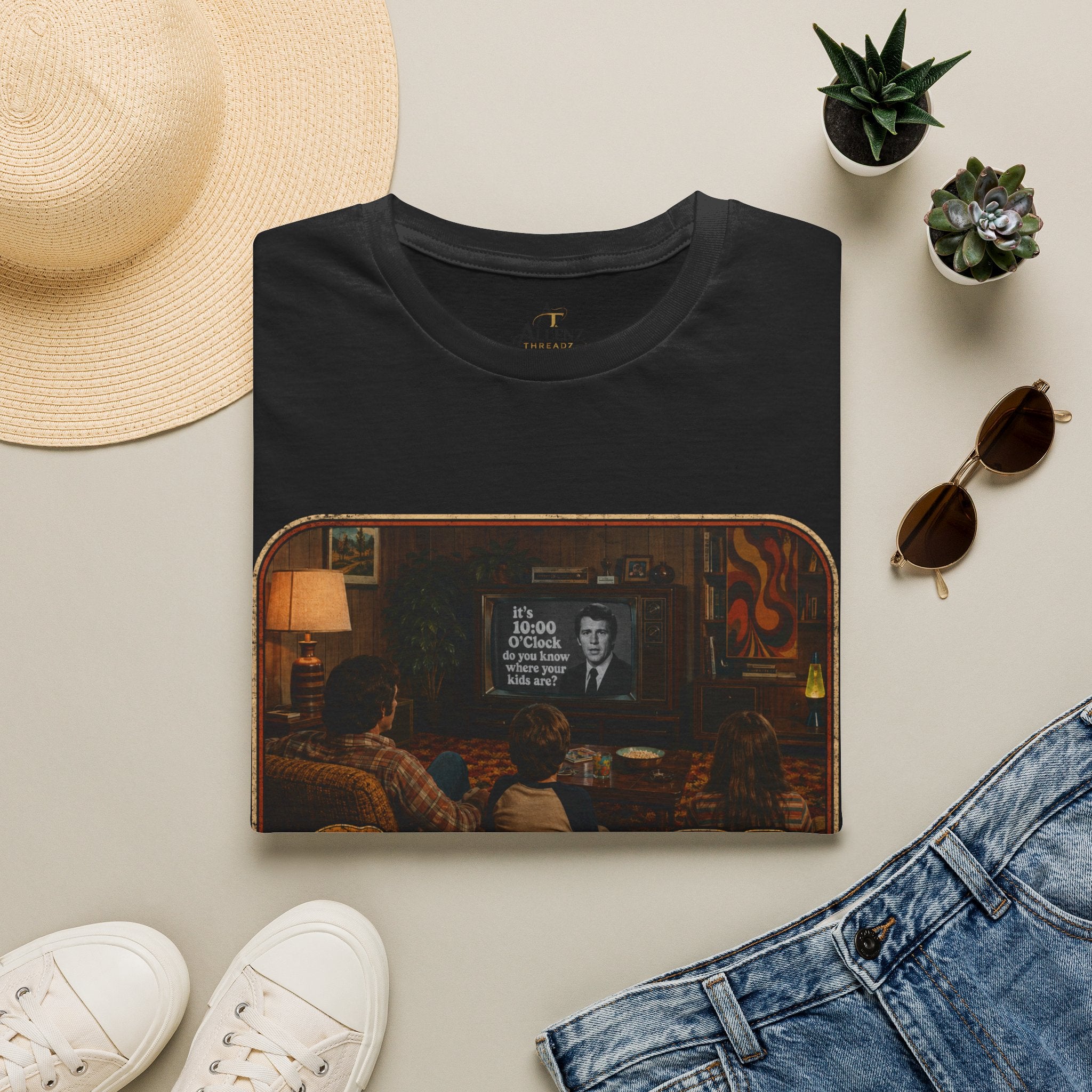 Gen X T-Shirt — "Gen X: The Feral Generation" Retro TV Nostalgia Tee