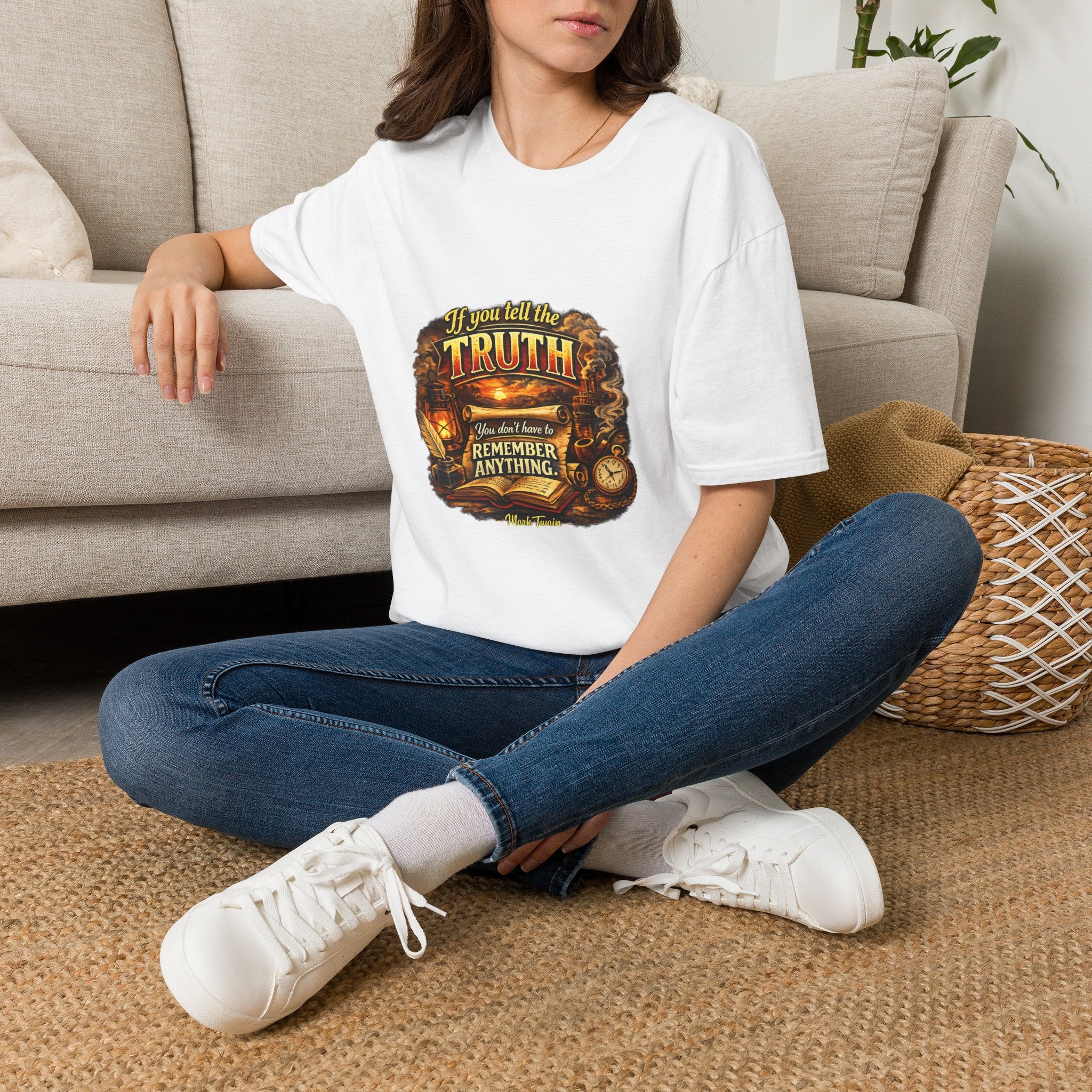 If you tell the truth Unisex Softstyle T-Shirt