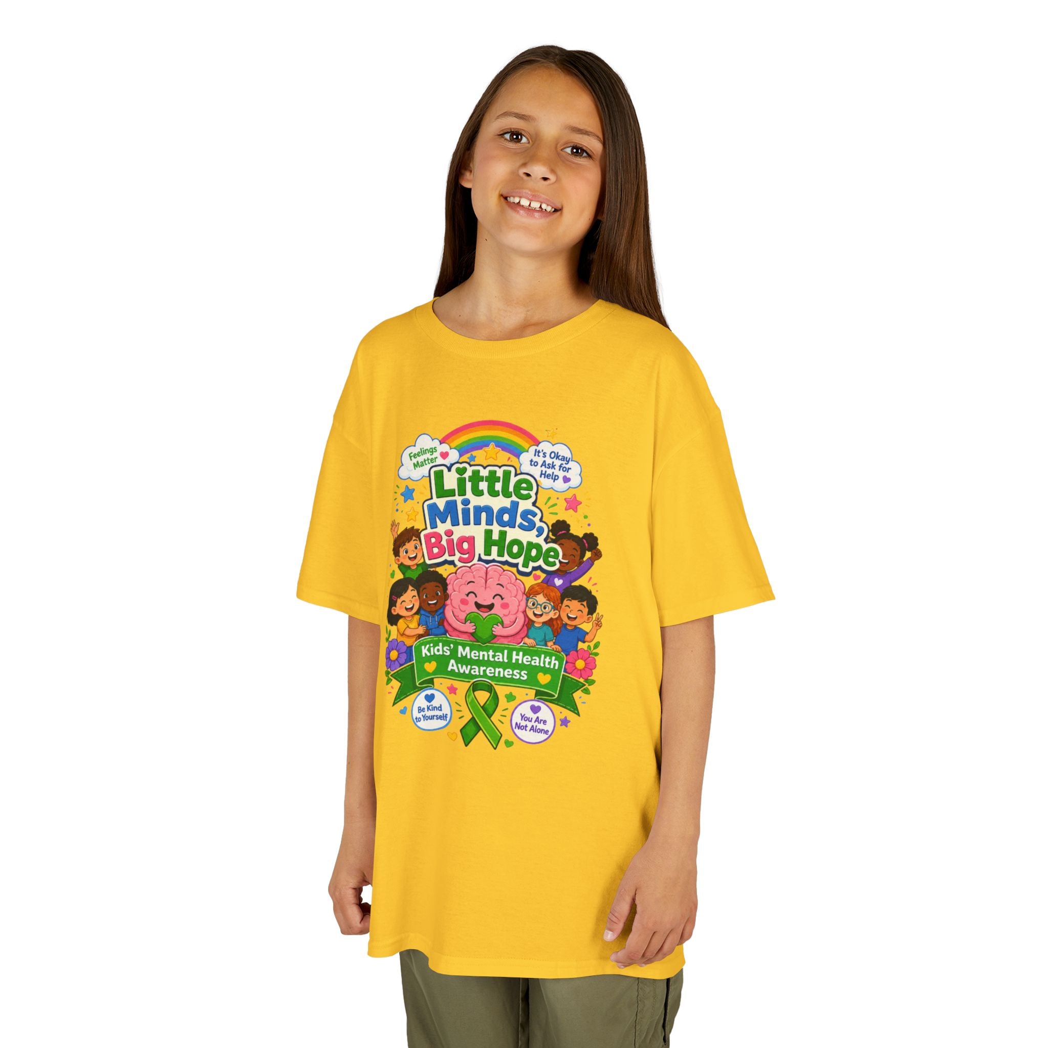 Little Minds Mental Health Kids Heavy Cotton™ Tee