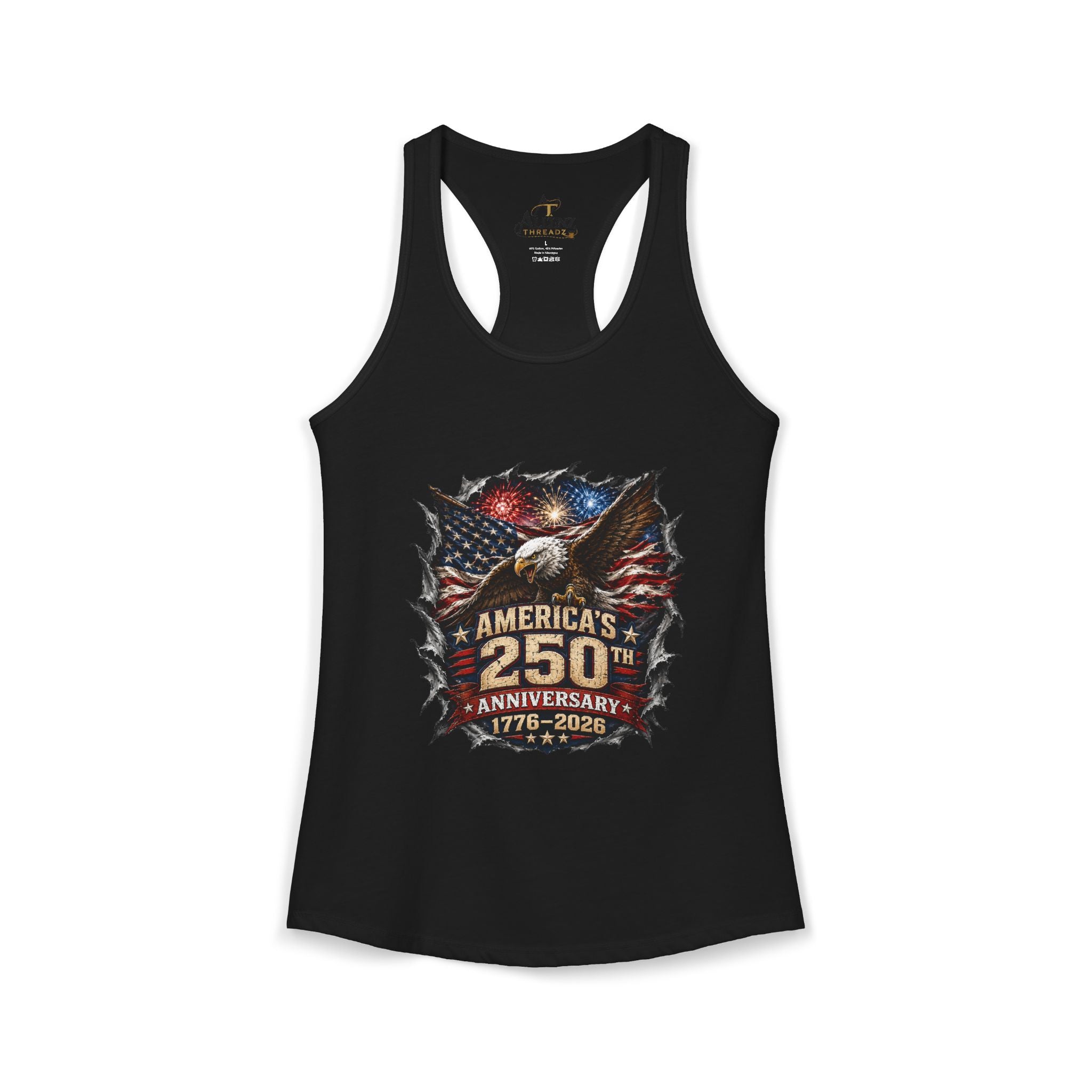 Americas 250th Anniversary Women's Ideal Racerback Tank