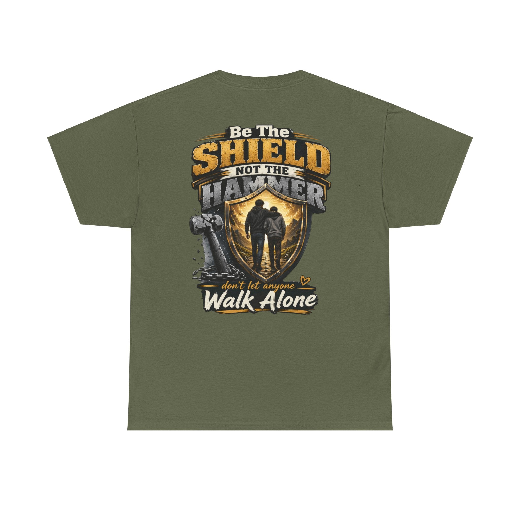 Be The Shield Unisex Heavy Cotton Tee