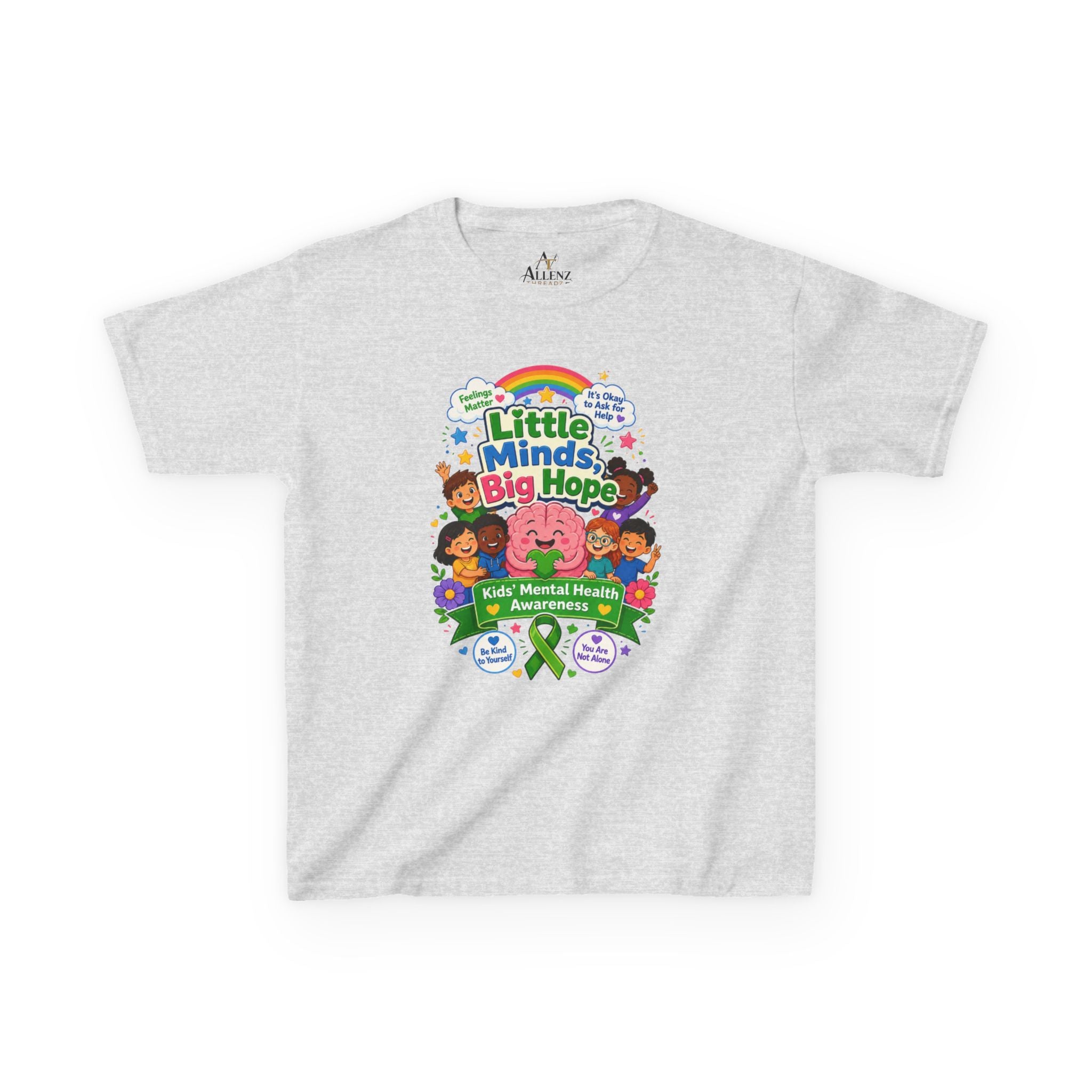 Little Minds Mental Health Kids Heavy Cotton™ Tee
