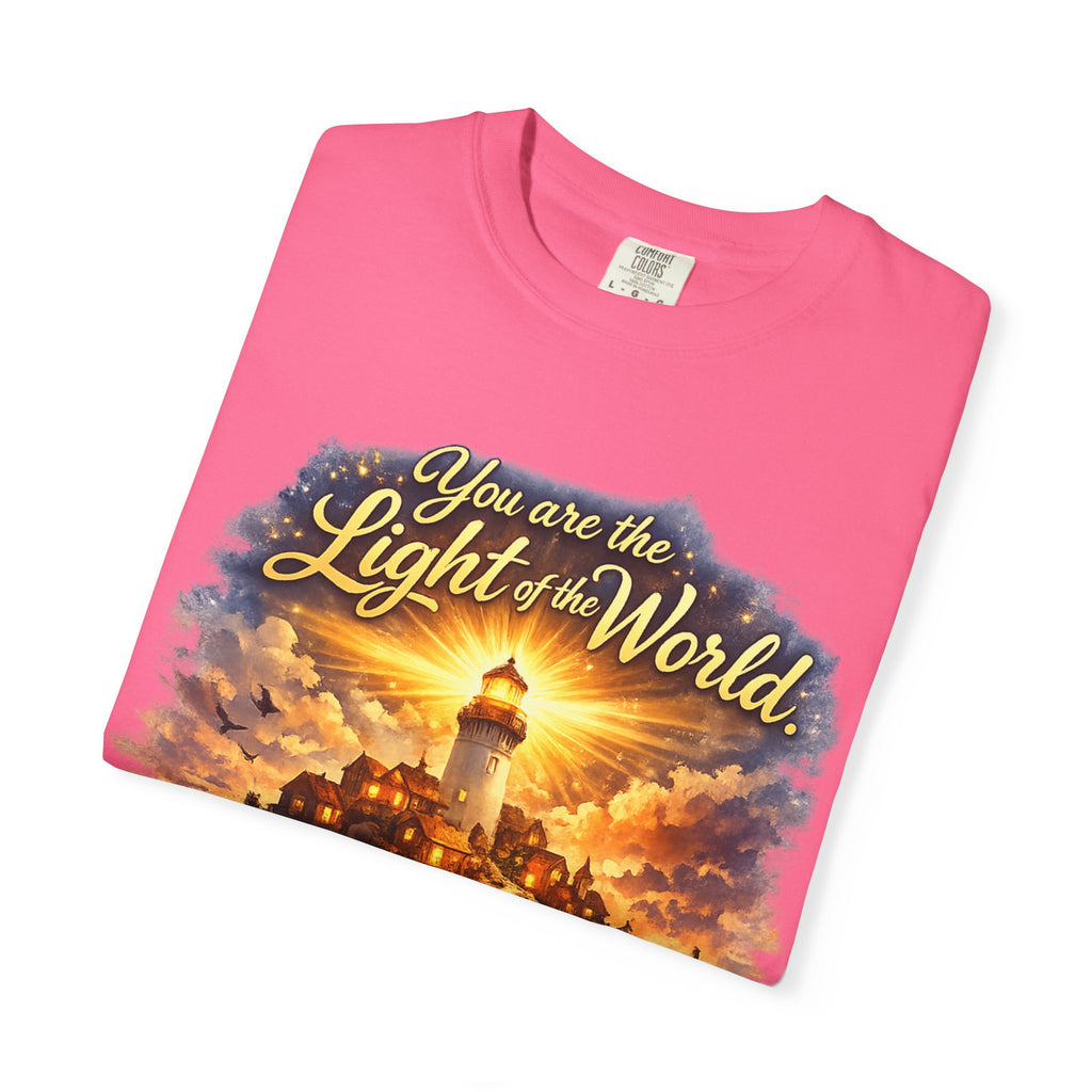 You Are the Light of the World T-Shirt — Lighthouse Faith Graphic Tee