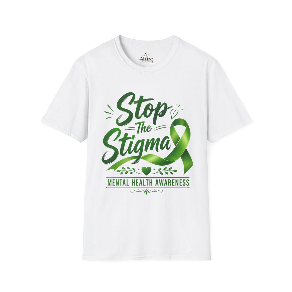 Stop The Stigma Mental Health Unisex Softstyle T-Shirt