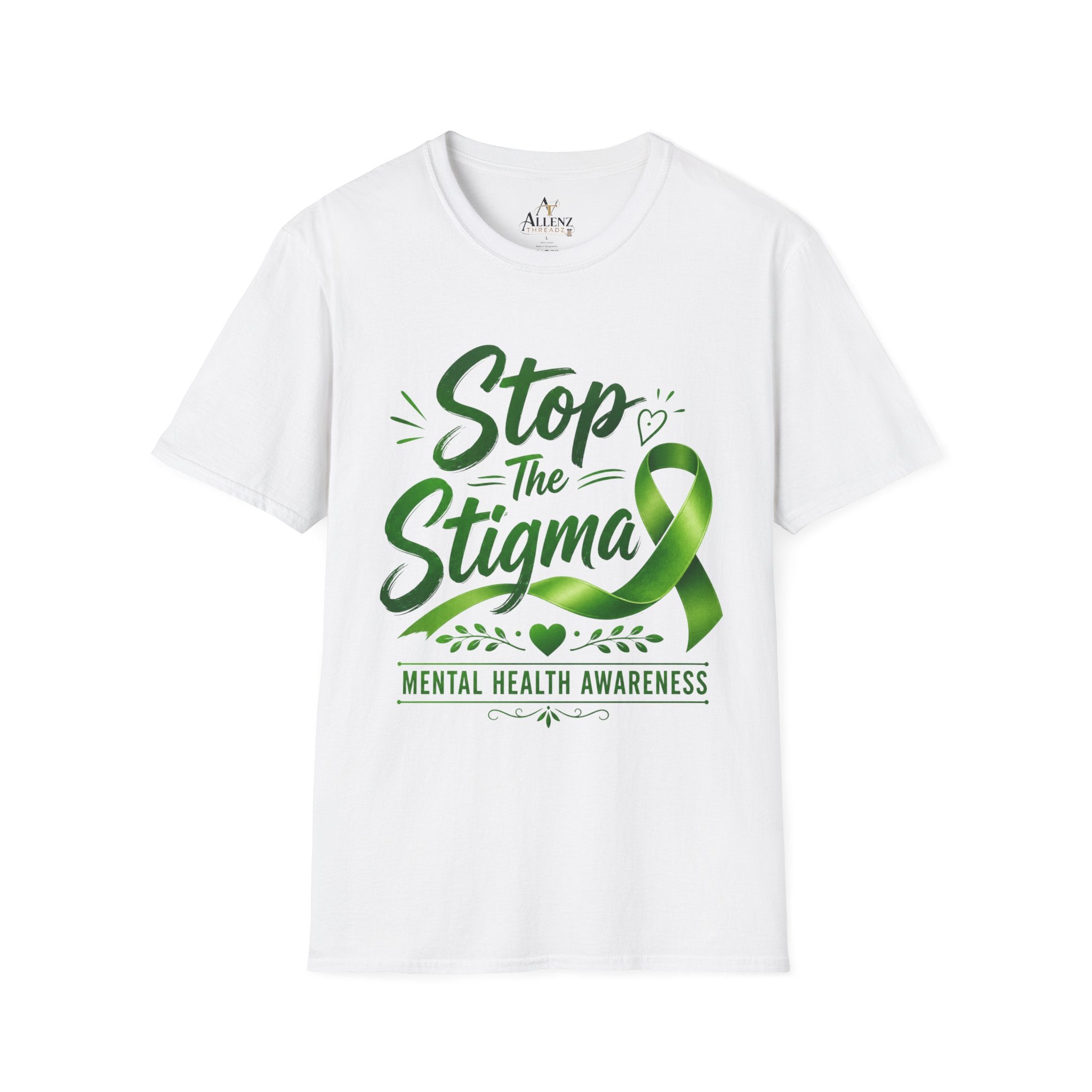 Stop The Stigma Mental Health Unisex Softstyle T-Shirt