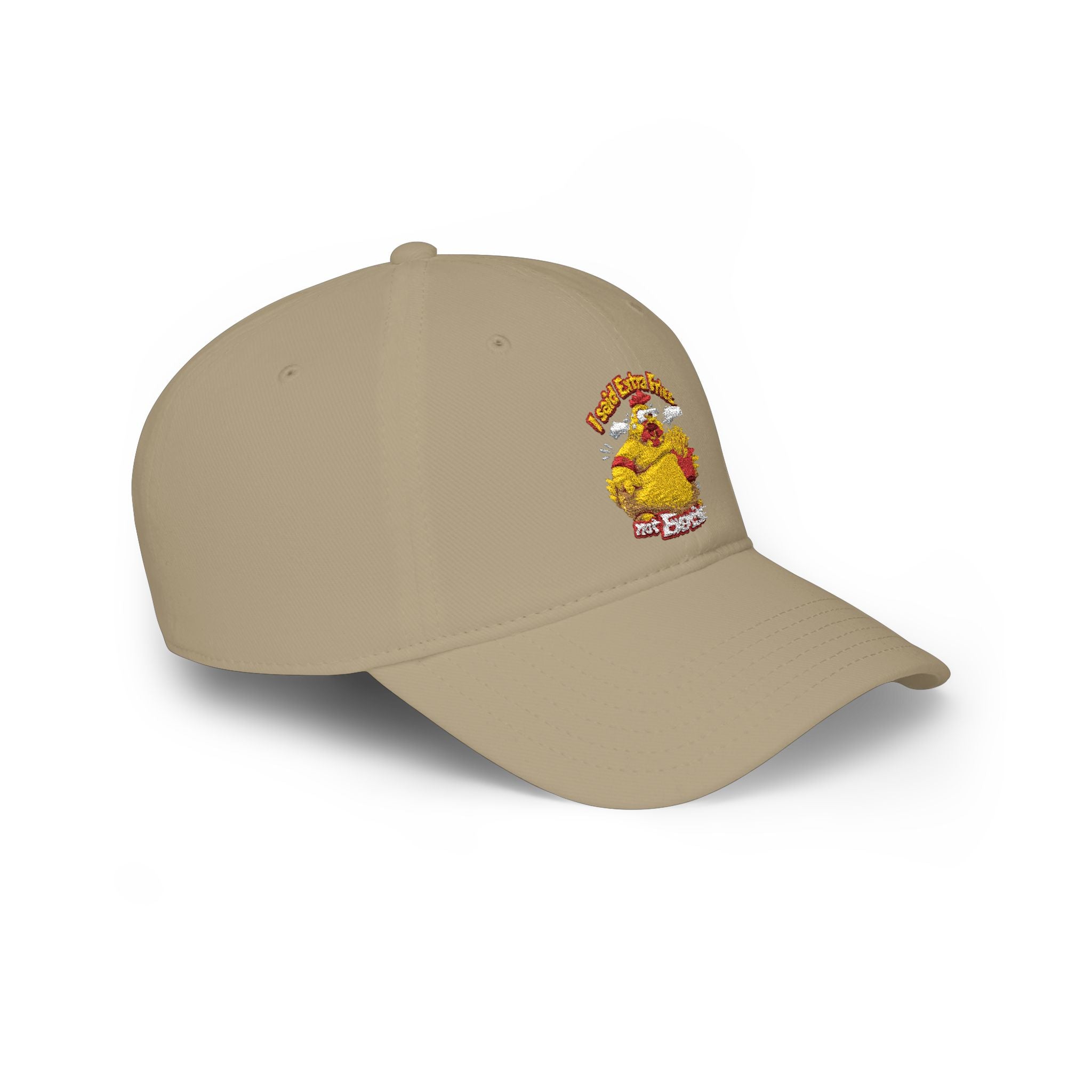 Low Profile Baseball Cap /I said extra fries not exercise