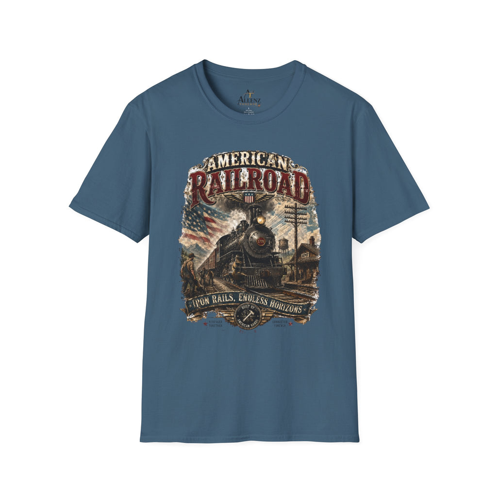 American Railroad Unisex Softstyle T-Shirt
