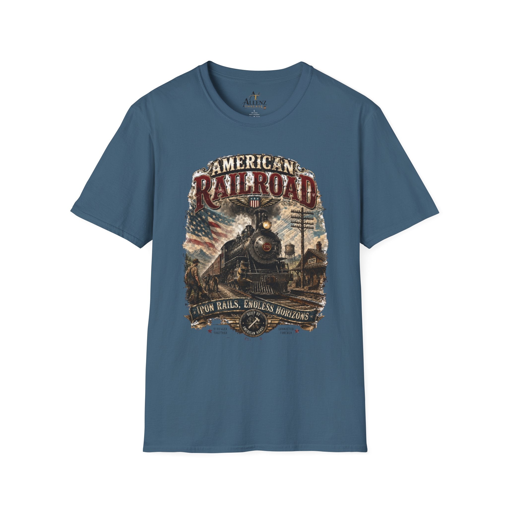 American Railroad Unisex Softstyle T-Shirt