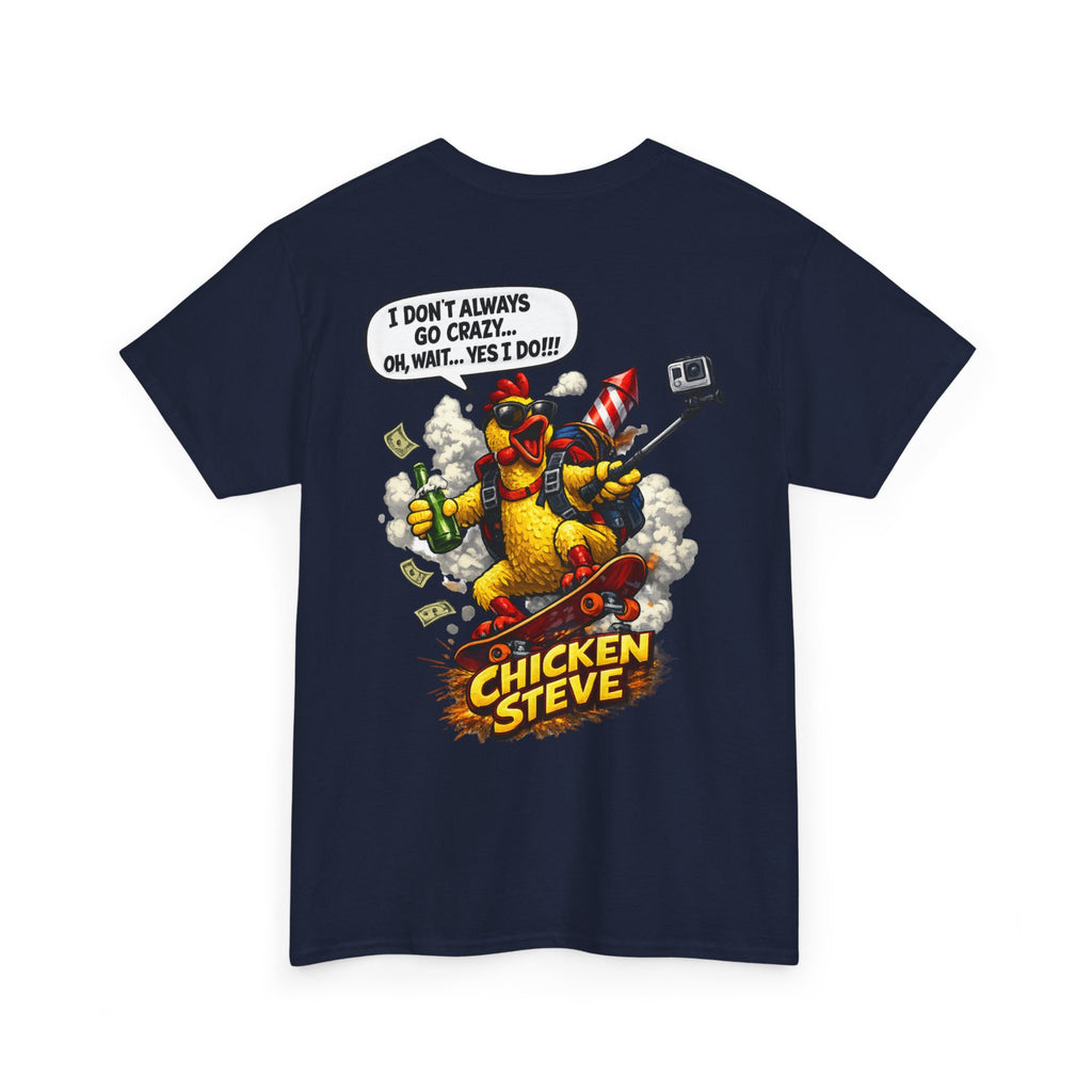 Unisex Heavy Cotton Tee    Chicken Steve's Adventures