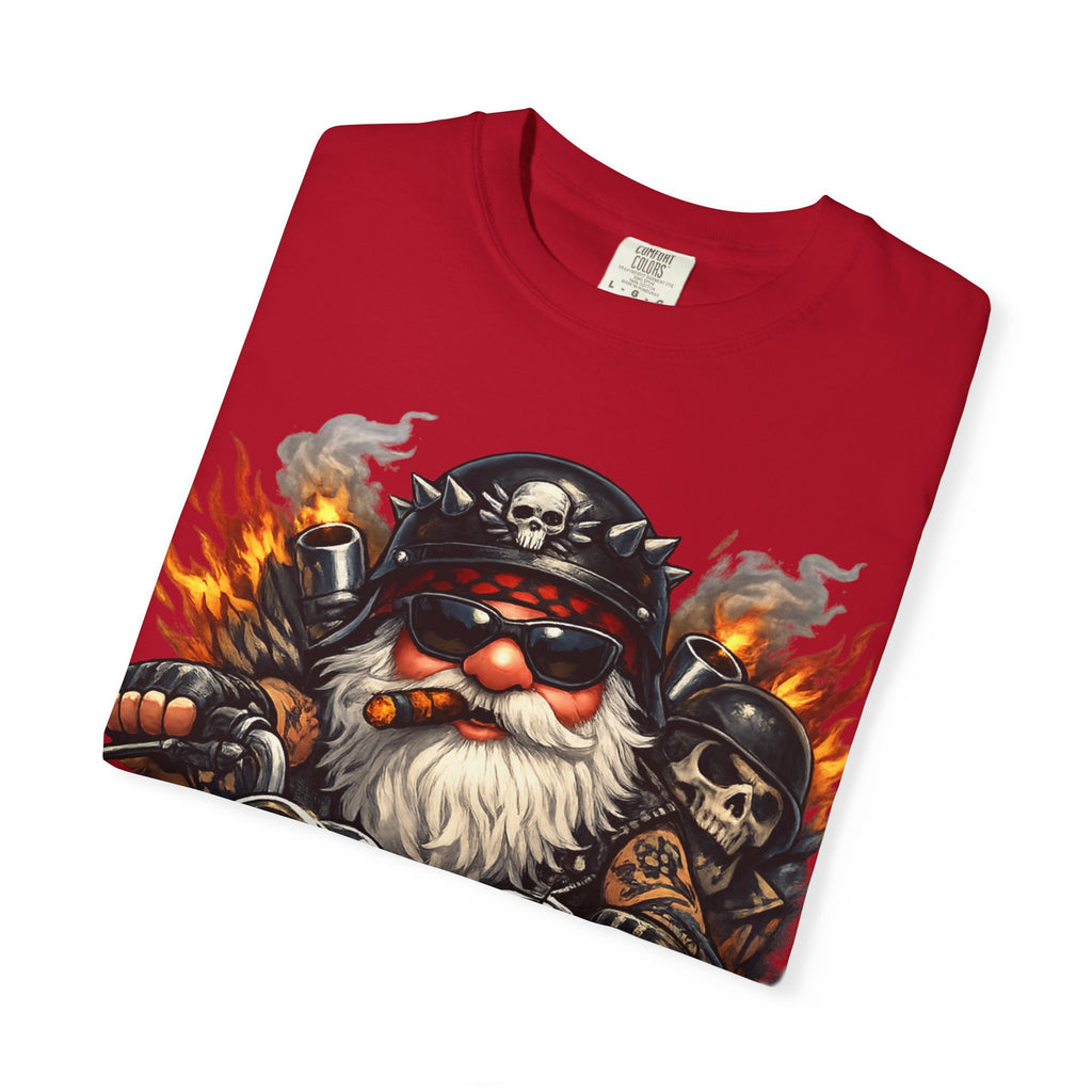 Biker Life T-Shirt — Vintage Gnome Motorcycle Graphic Tee