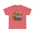 Unisex Heavy Cotton Tee🦀 Maryland – Coastal Pride and Chesapeake Charm 🦀