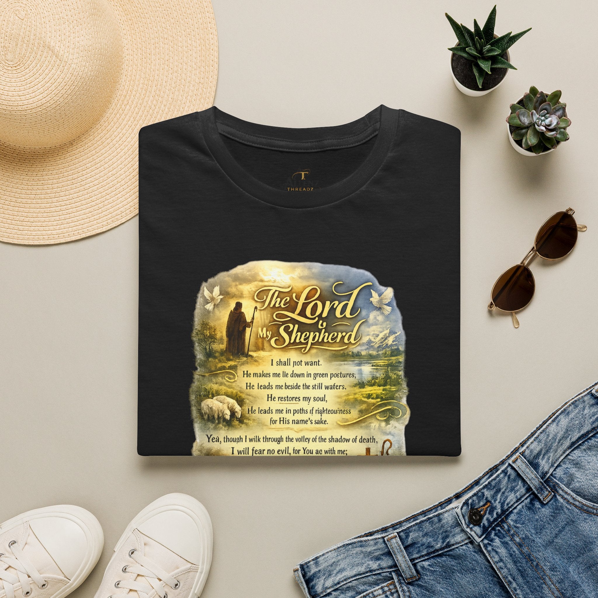 The Lord Is My Shepherd Unisex Softstyle T-Shirt