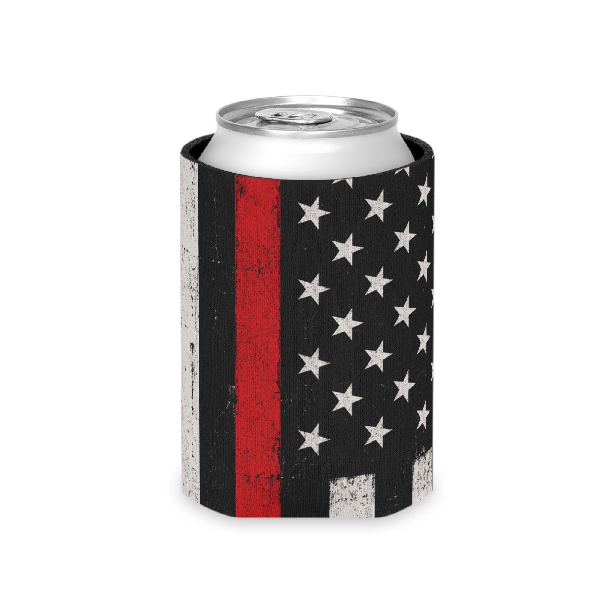 Thin Red Line Can Cooler