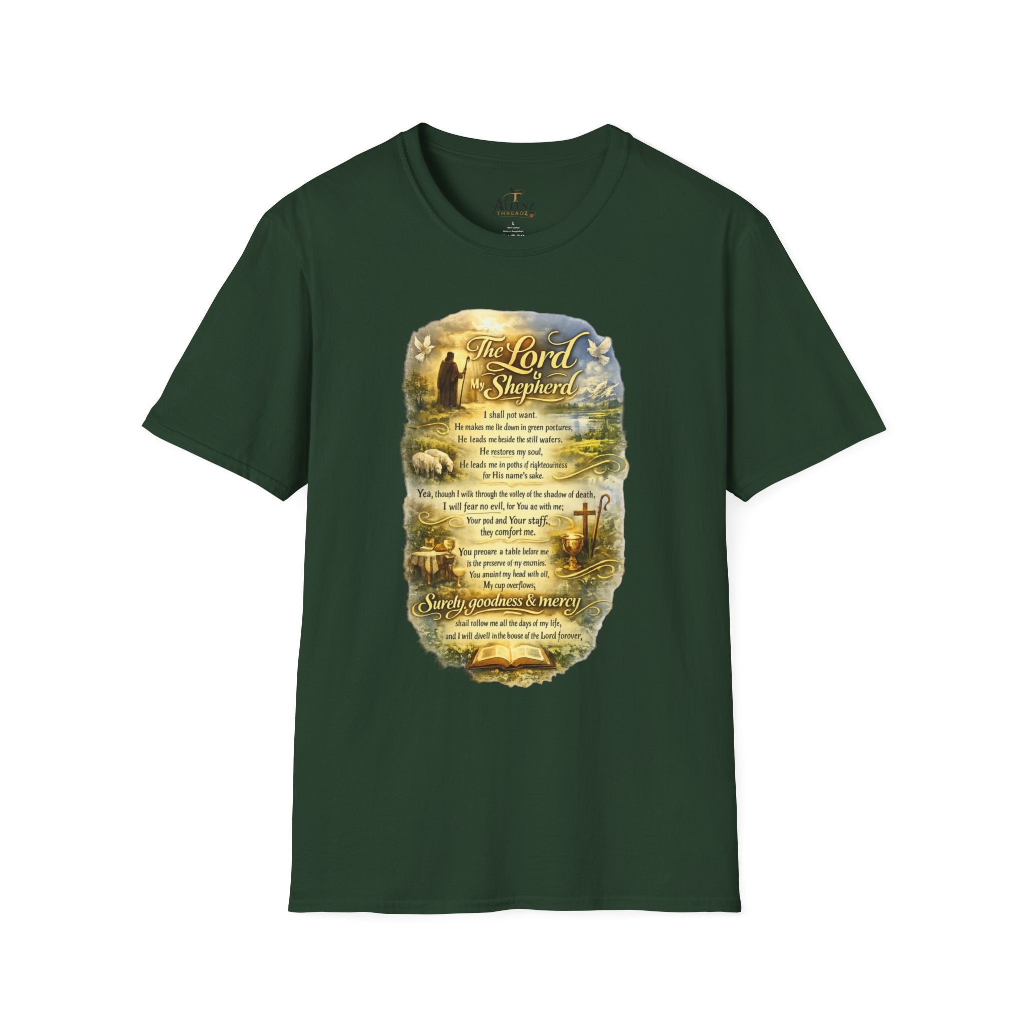 The Lord Is My Shepherd Unisex Softstyle T-Shirt