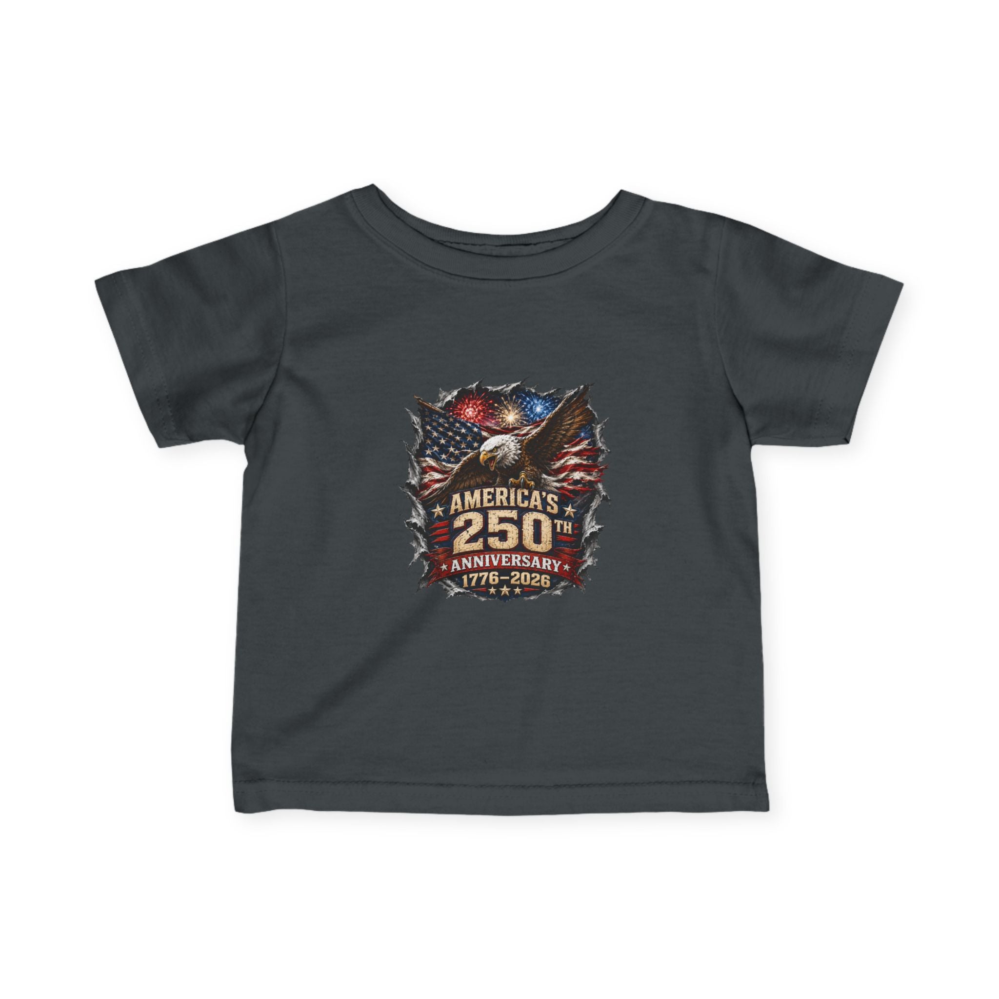 Americas 250th Anniversary Infant Fine Jersey Tee