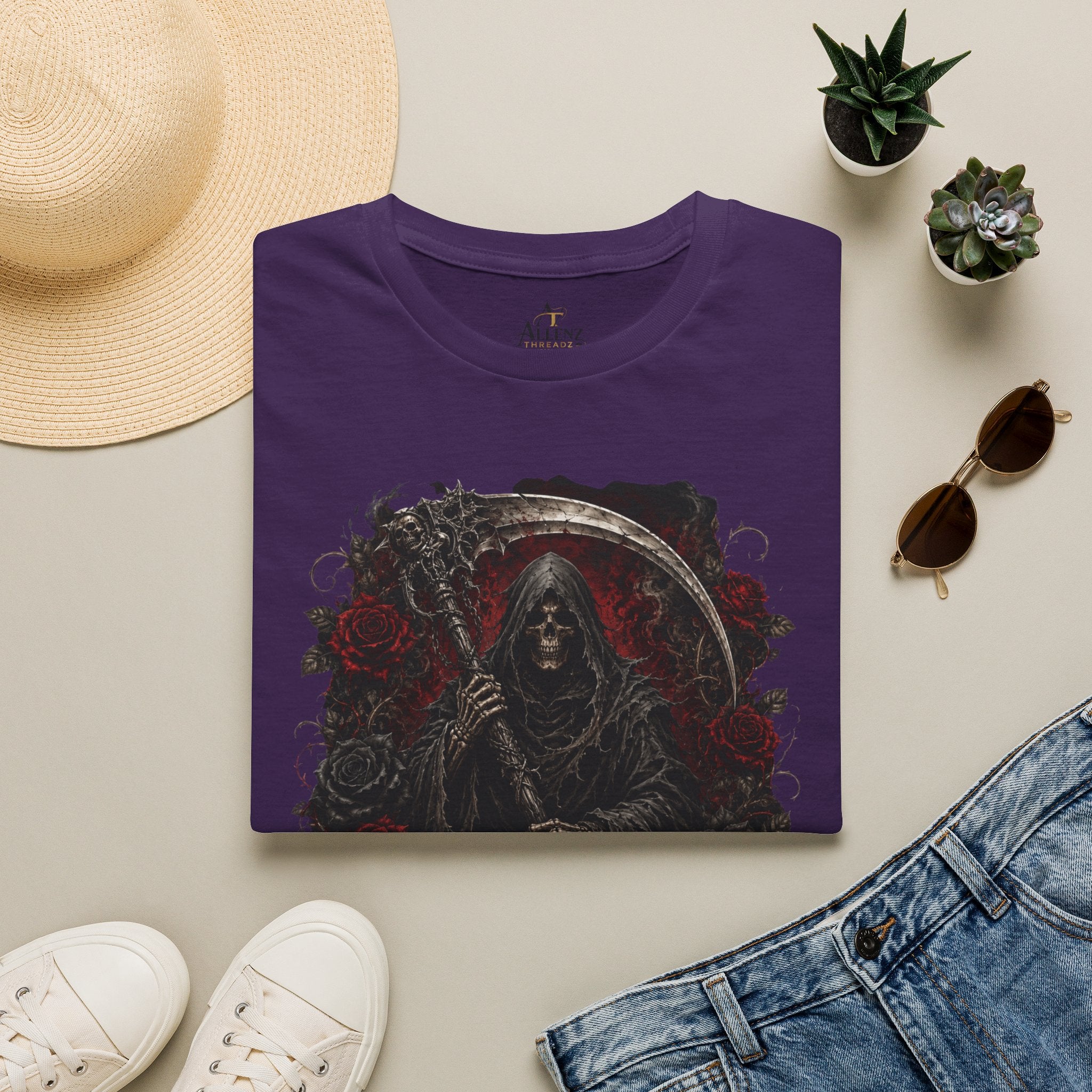 Grim Reaper Skull Tee