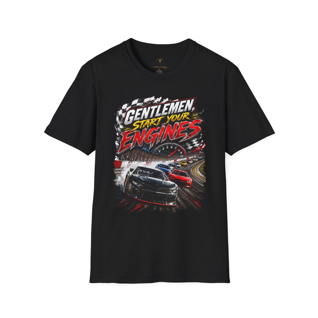 Start Your Engines Racing Unisex Softstyle T-Shirt