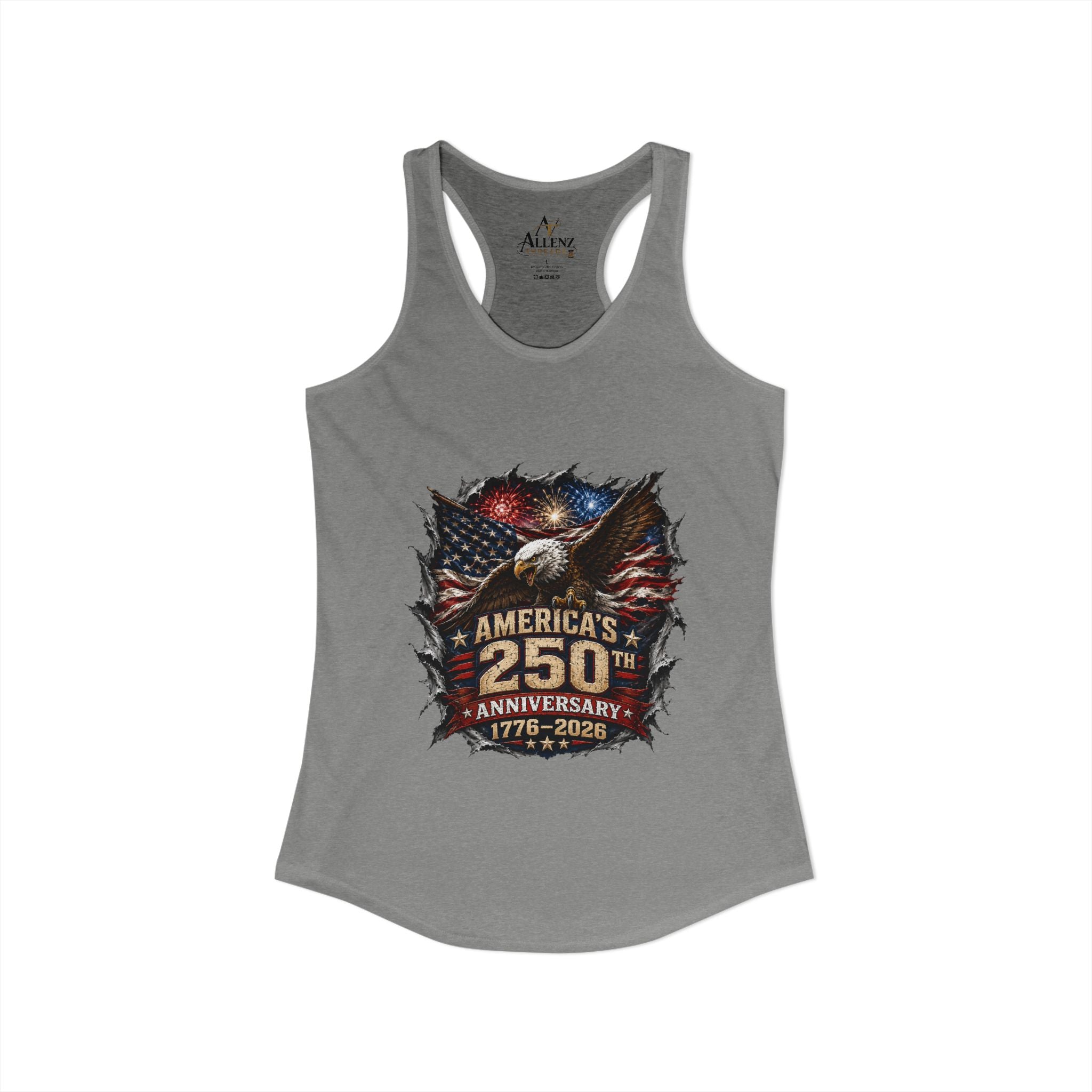 Americas 250th Anniversary Women's Ideal Racerback Tank