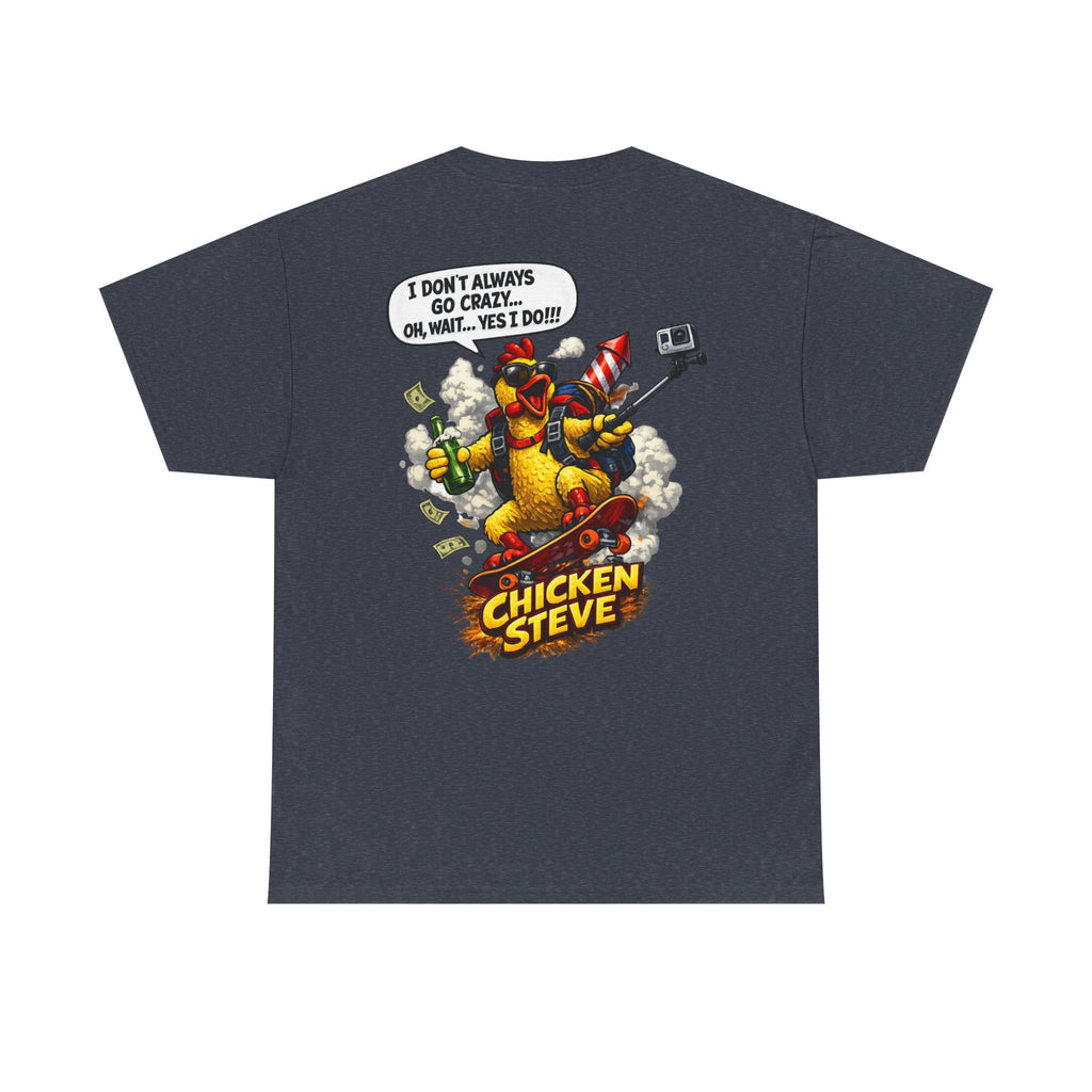 Unisex Heavy Cotton Tee    Chicken Steve's Adventures