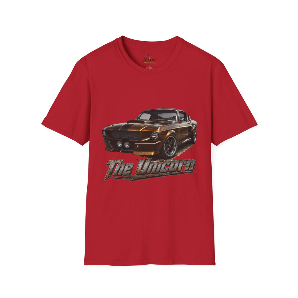 The Unicorn 67 Mustang Unisex Softstyle T-Shirt