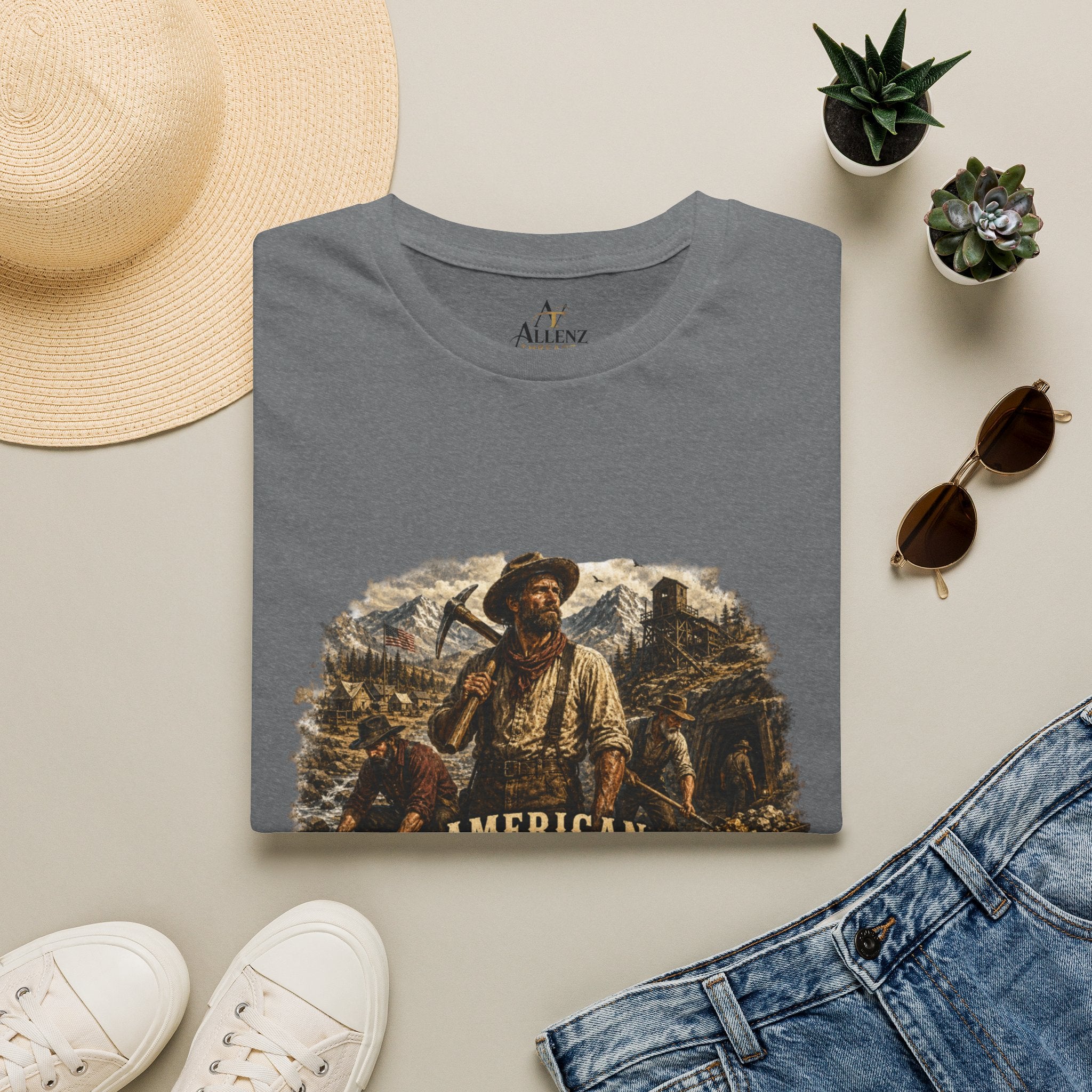 American Gold Miners Unisex Softstyle T-Shirt