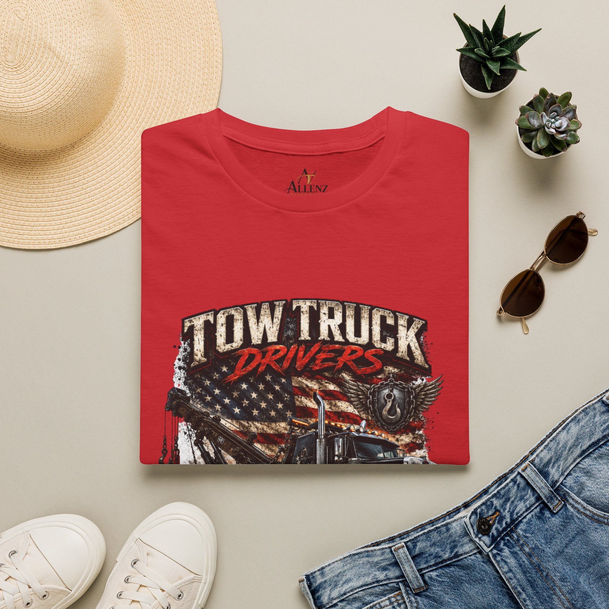 Tow Truck Driver Unisex Softstyle T-Shirt