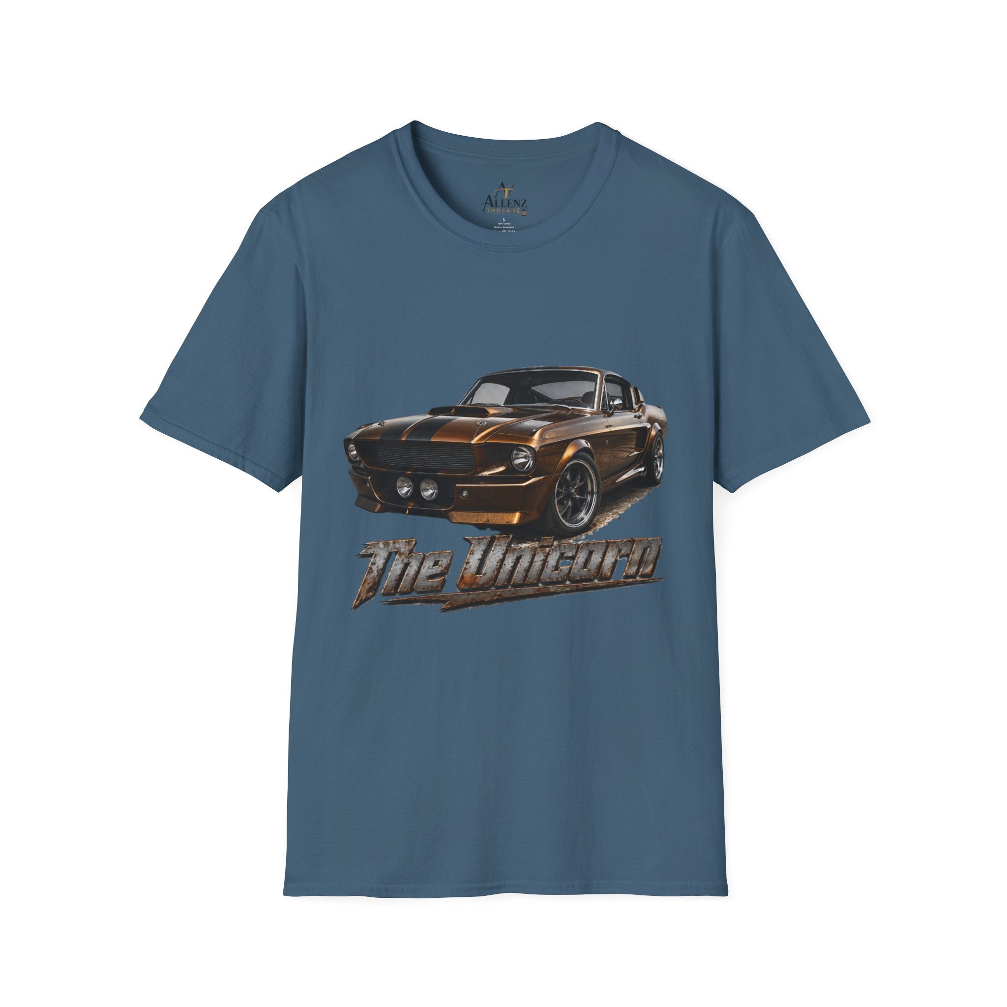 The Unicorn 67 Mustang Unisex Softstyle T-Shirt