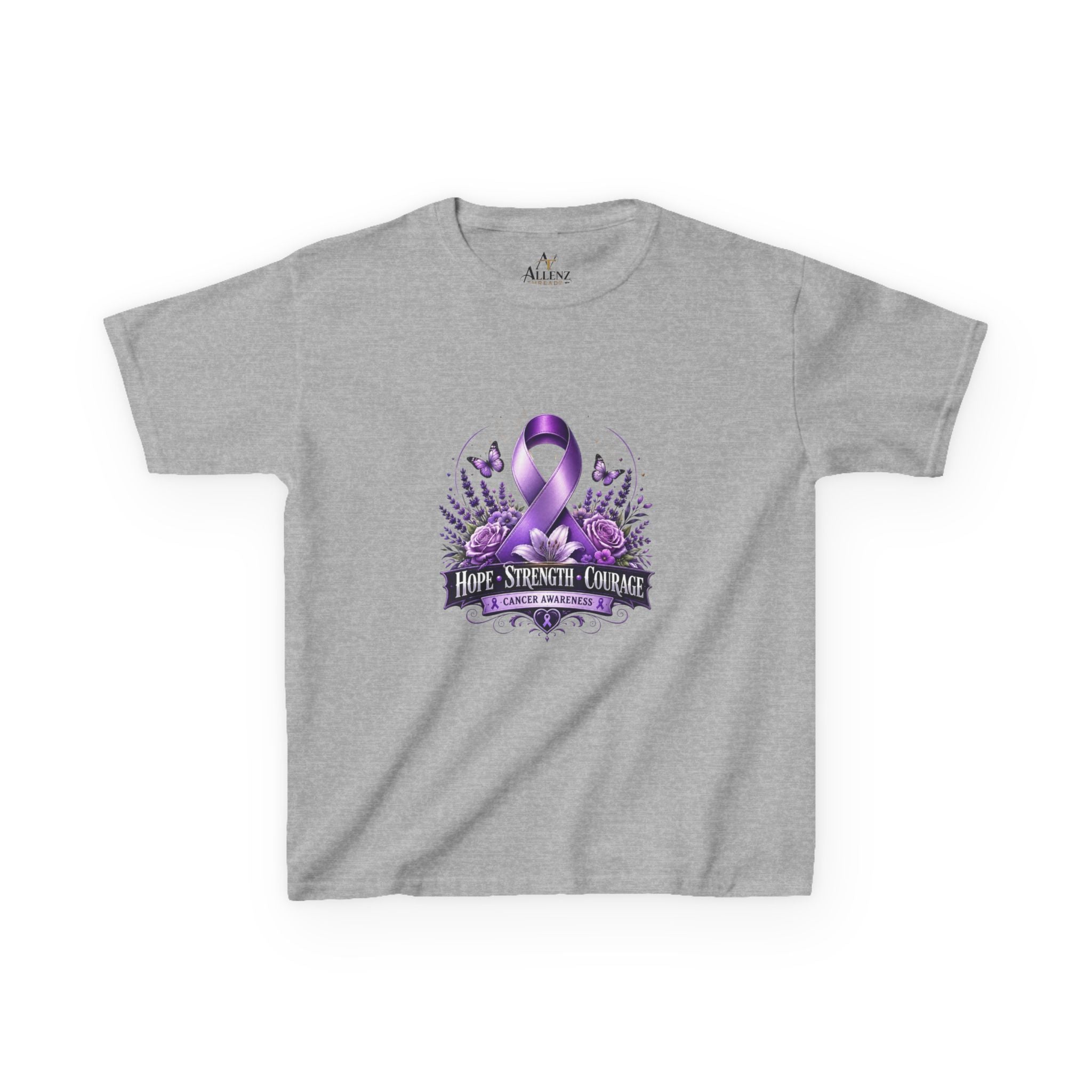 Cancer Awareness Kids Heavy Cotton™ Tee