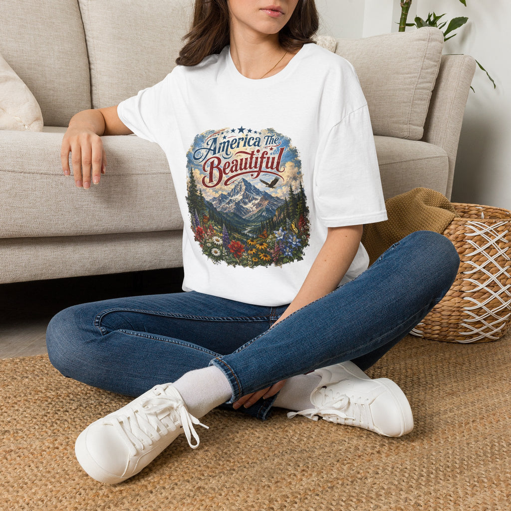 America the Beautiful Unisex Softstyle T-Shirt