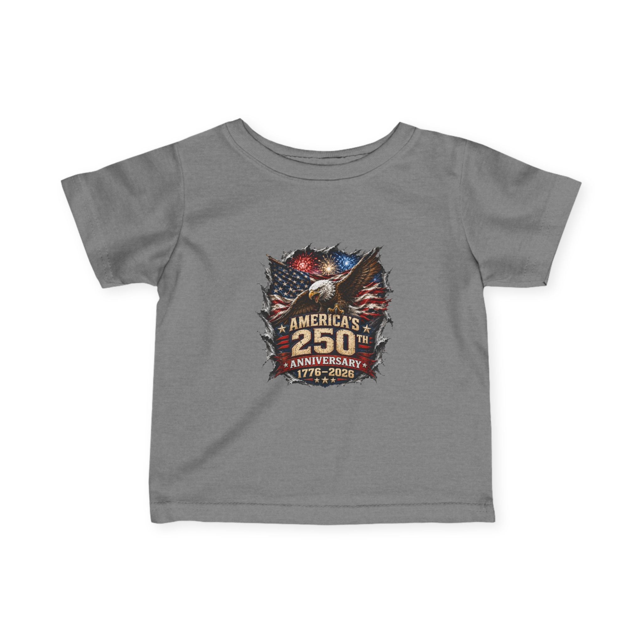 Americas 250th Anniversary Infant Fine Jersey Tee