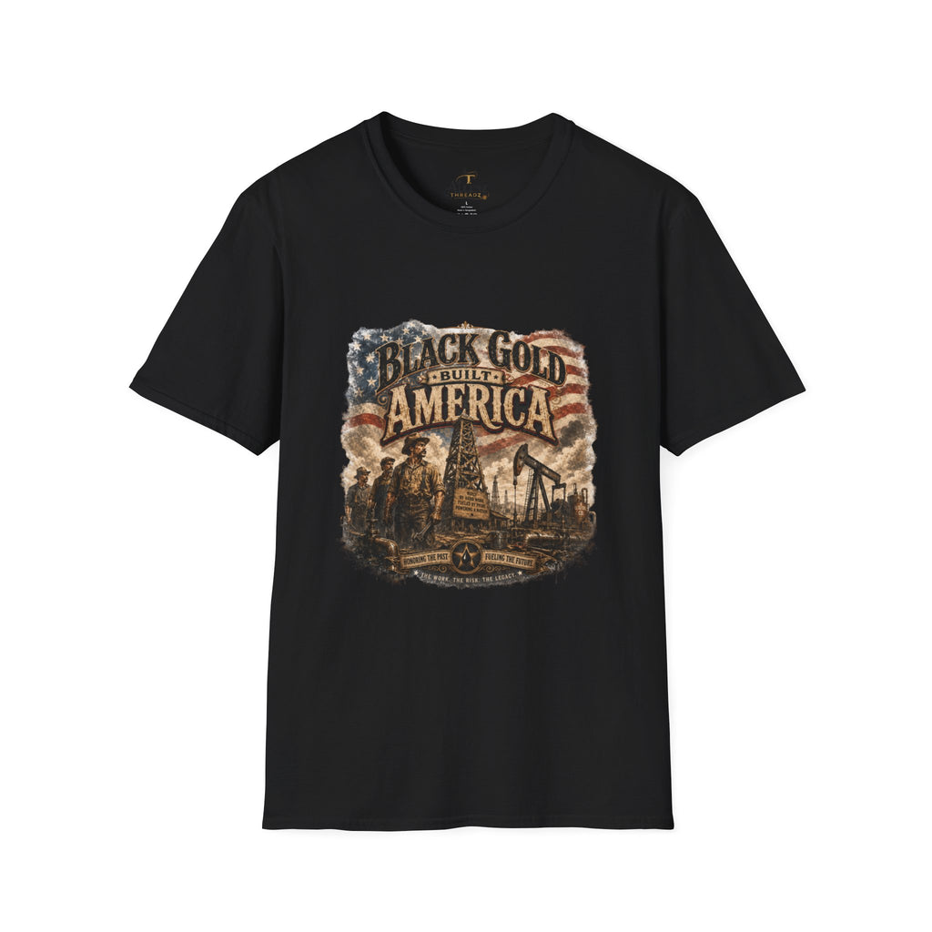 Black Gold Unisex Softstyle T-Shirt