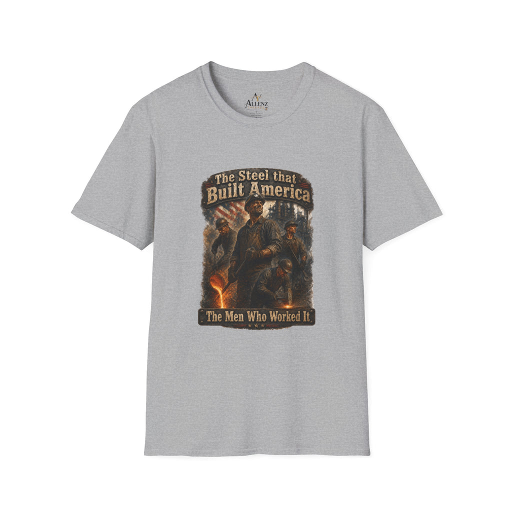 The Steel That Built America Unisex Softstyle T-Shirt