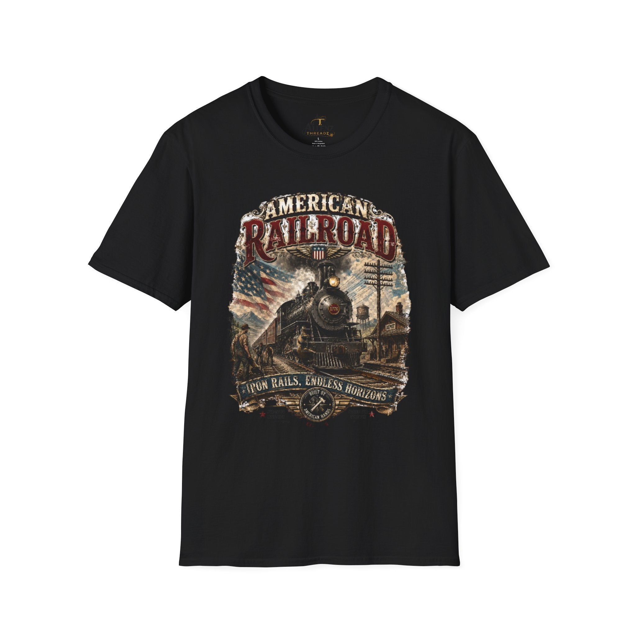 American Railroad Unisex Softstyle T-Shirt