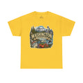 Unisex Heavy Cotton Tee🌲🏔️ Washington – Spirit of the Evergreen State 🚢🐋