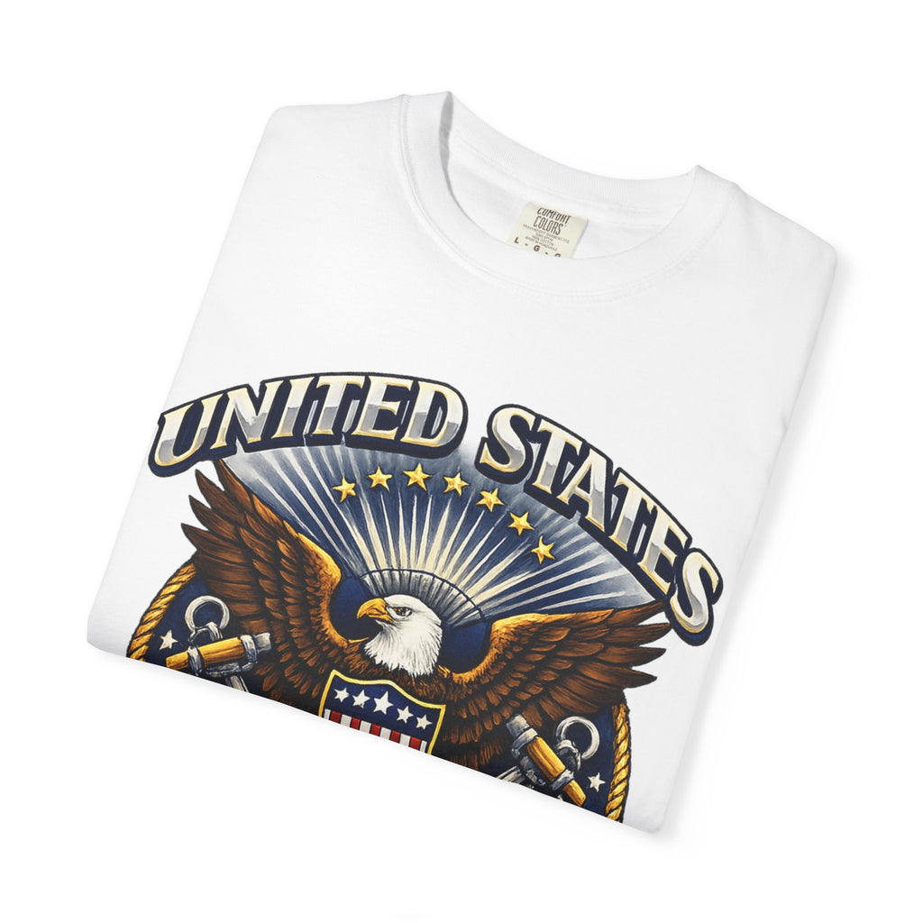 United States Navy Eagle Graphic T-Shirt — Honor Courage Commitment