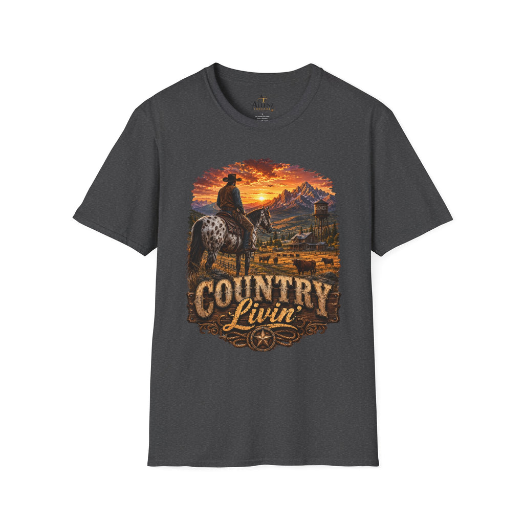 Country Livin' Unisex Softstyle T-Shirt