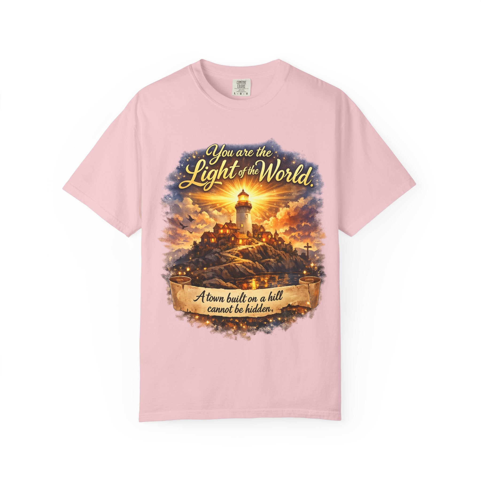 You Are the Light of the World T-Shirt — Lighthouse Faith Graphic Tee