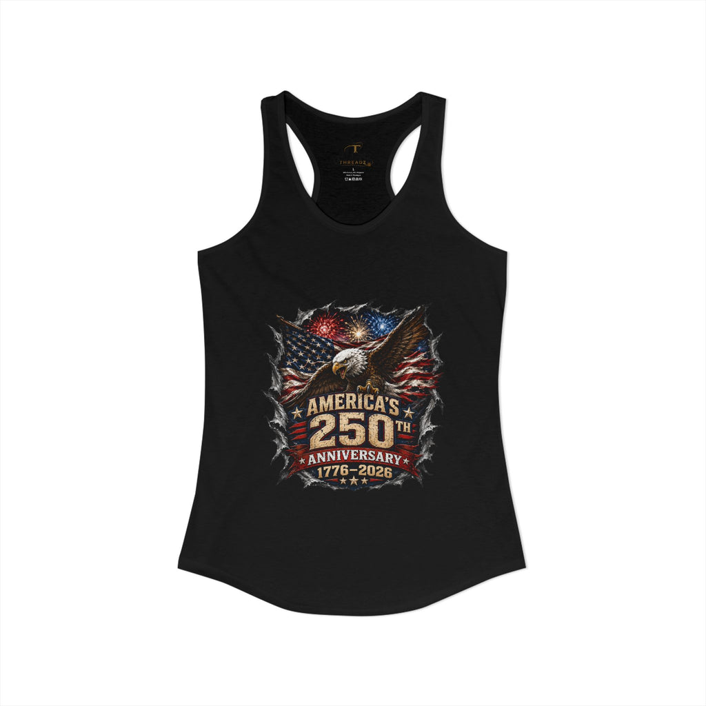 Americas 250th Anniversary Women's Ideal Racerback Tank