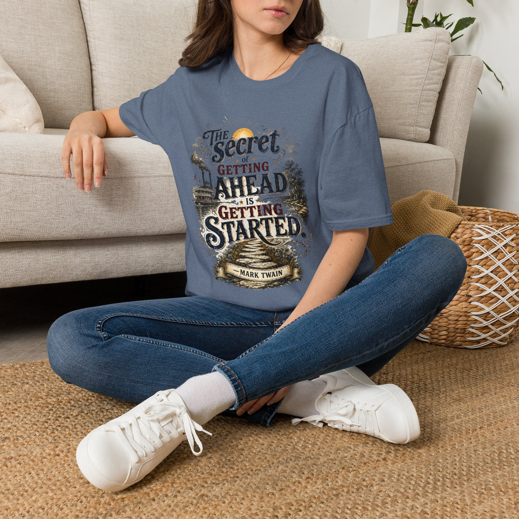 The Secret to Getting Ahead Unisex Softstyle T-Shirt
