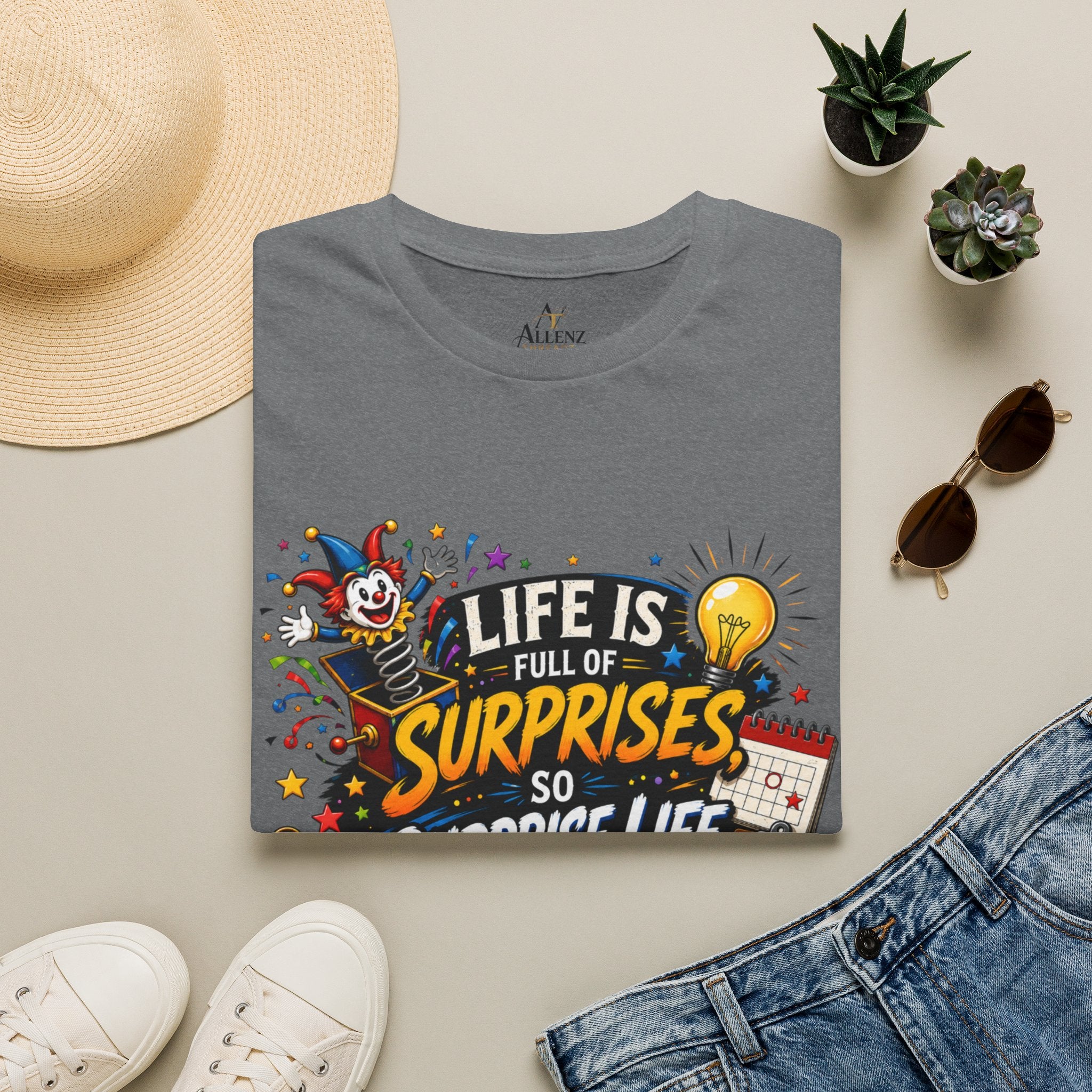 Life's Surprises Unisex Softstyle T-Shirt