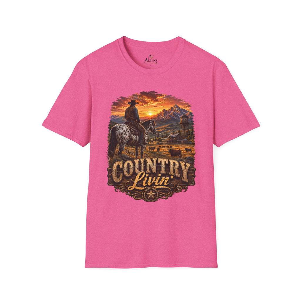 Country Livin' Unisex Softstyle T-Shirt