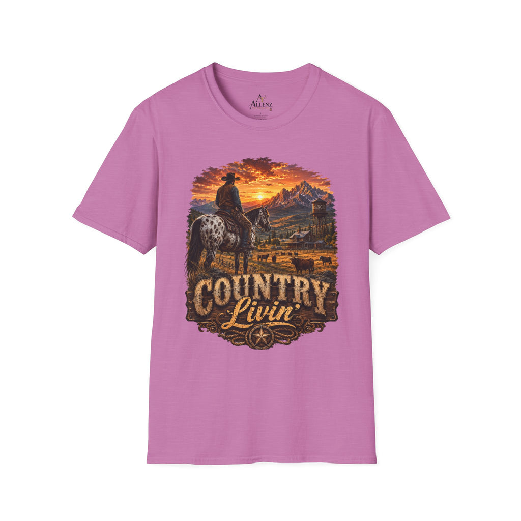 Country Livin' Unisex Softstyle T-Shirt