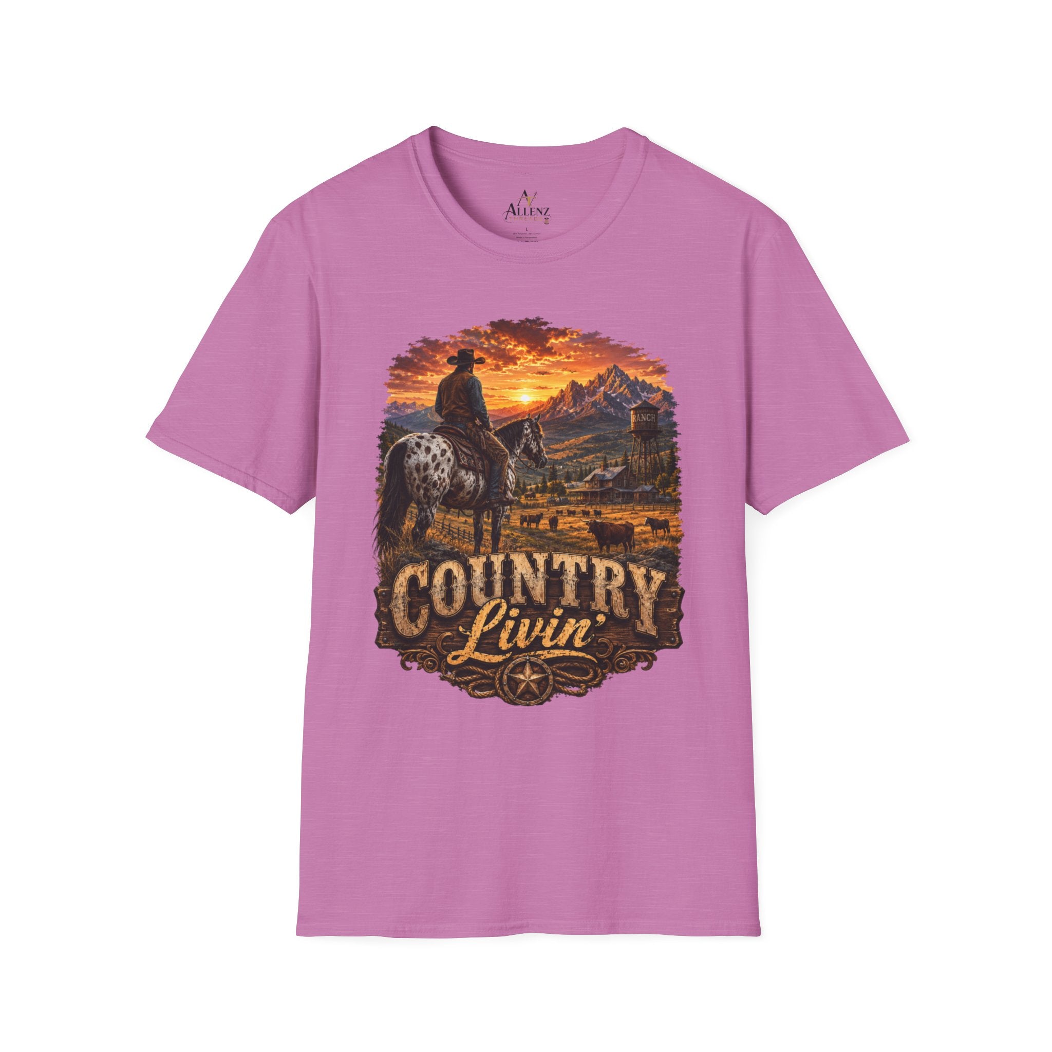 Country Livin' Unisex Softstyle T-Shirt