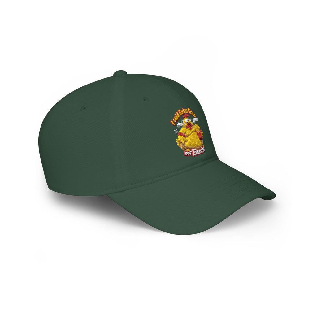 Low Profile Baseball Cap /I said extra fries not exercise