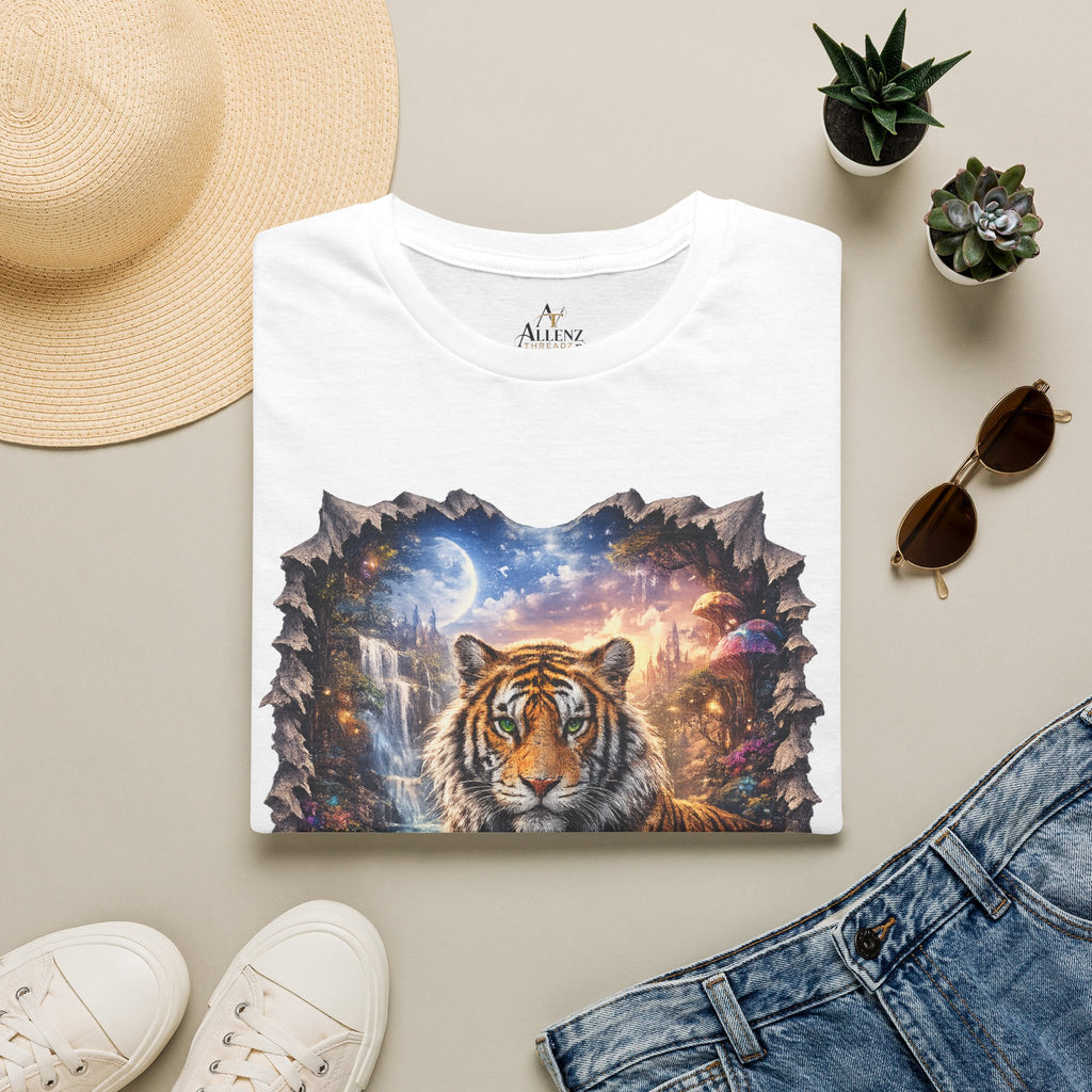Unisex Softstyle T-Shirt -Fantasy Bengal tiger