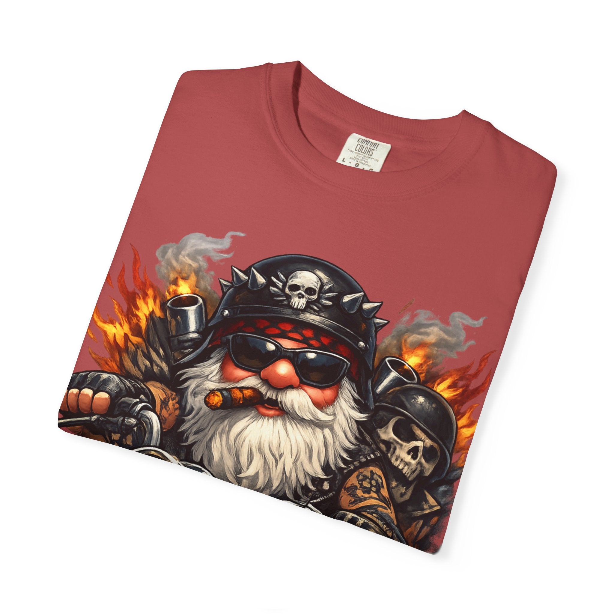 Biker Life T-Shirt — Vintage Gnome Motorcycle Graphic Tee