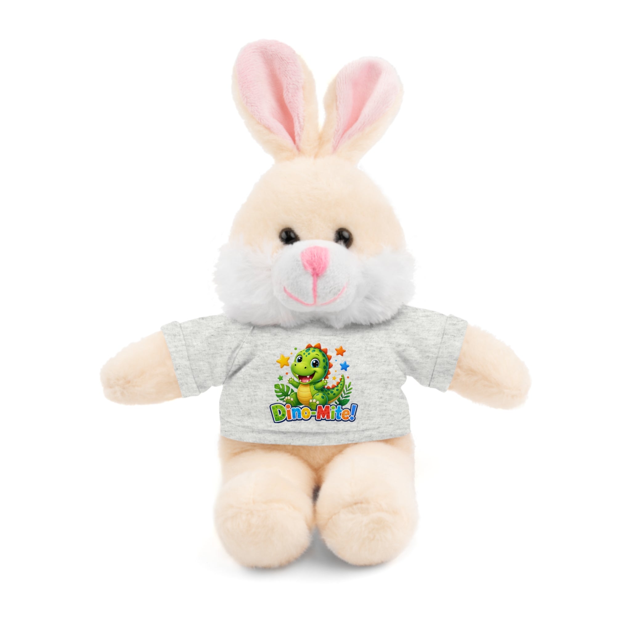 Kids Stuffed Animal with Dino-Mite T-Shirt